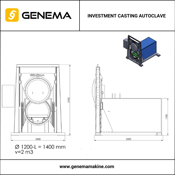 Investment Casting Autoclave